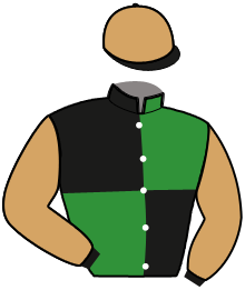 casaque portée par Chauve-Laffay Q. jockey du cheval de course LYNX DES BROUETS, information pmu ZETURF
