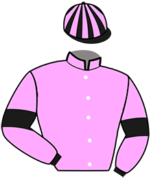 casaque portée par Daougabel Q. jockey du cheval de course ESTRELLA FAFA, information pmu ZETURF