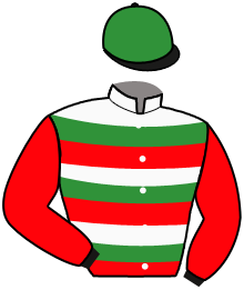 casaque portée par Grzybowski Kam. jockey du cheval de course IMPERATOR, information pmu ZETURF