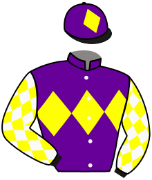 casaque portée par Non Partant jockey du cheval de course METEOR SHOWER, information pmu ZETURF