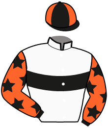 casaque portée par Lamaziere L. jockey du cheval de course KISS ME CARNOIS, information pmu ZETURF