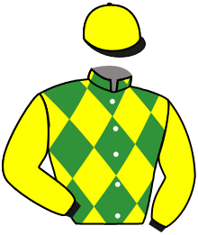 casaque portée par Lemaitre A. jockey du cheval de course PLEASEMAN, information pmu ZETURF