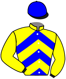 casaque portée par Cadel C. jockey du cheval de course PIANINO, information pmu ZETURF