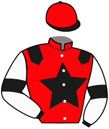 casaque portée par Chavatte A. A. jockey du cheval de course KAPITANO DE SOURCE, information pmu ZETURF