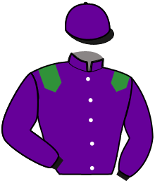 casaque portée par Lenoir A. jockey du cheval de course LOULOU DU PRATEL, information pmu ZETURF