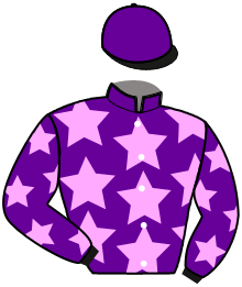 casaque portée par Gelormini G. jockey du cheval de course JIM D'ALOUETTE, information pmu ZETURF