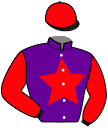 casaque portée par Lamy R. jockey du cheval de course LEADER BAROQUE, information pmu ZETURF
