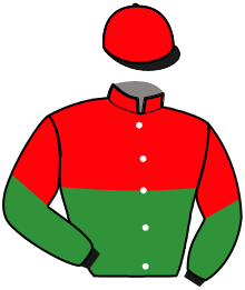 casaque portée par Coignard M. jockey du cheval de course LORFEVRE DU VINOIS, information pmu ZETURF