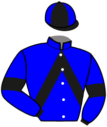 casaque portée par Adelaide Th. jockey du cheval de course GENTLEMAN GWEN, information pmu ZETURF