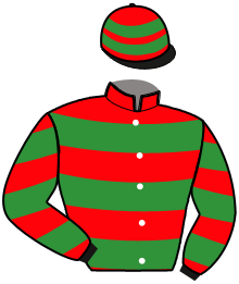 casaque portée par Paille J. jockey du cheval de course HERMES DELUSS, information pmu ZETURF
