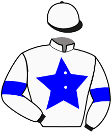 casaque portée par Phlypo K. jockey du cheval de course JILPA KALONIG, information pmu ZETURF