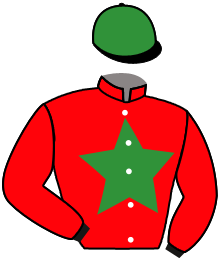 casaque portée par Bonnet E. jockey du cheval de course TRAMONTANE, information pmu ZETURF