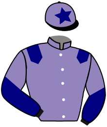 casaque portée par Herve Mme Mae. jockey du cheval de course KING OF RUN, information pmu ZETURF
