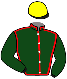casaque portée par Ferreira N. jockey du cheval de course KADIJA, information pmu ZETURF