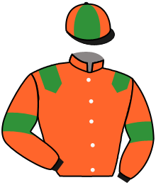 casaque portée par Lelievre A. jockey du cheval de course KISSY, information pmu ZETURF