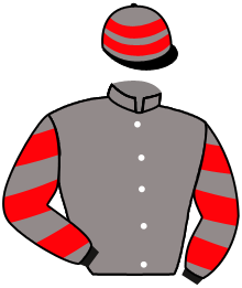 casaque portée par Journiac Tho. jockey du cheval de course MORE QUALITY, information pmu ZETURF