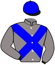casaque portée par Zuliani A. jockey du cheval de course NIKKI FLIGHT, information pmu ZETURF