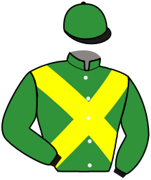casaque portée par Journiac H. jockey du cheval de course TOROSENTADO, information pmu ZETURF