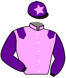 casaque portée par Crastus A. jockey du cheval de course SPICHOPE, information pmu ZETURF