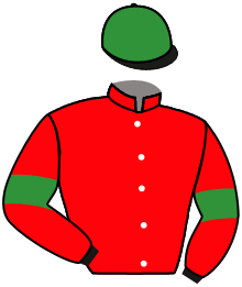 casaque portée par Sias Gio. jockey du cheval de course BLUE HUNT, information pmu ZETURF