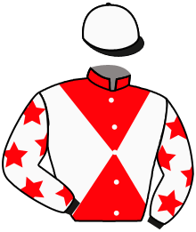 casaque portée par Trolley De Prevaux G. jockey du cheval de course SENECHALE, information pmu ZETURF