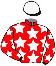 casaque portée par Romary Mlle M. jockey du cheval de course DREAM ANGEL, information pmu ZETURF