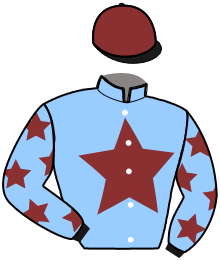 casaque portée par Bougon Bougeard P. jockey du cheval de course IZIO DU POMMEREUX, information pmu ZETURF
