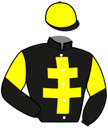 casaque portée par Abrivard A. jockey du cheval de course KYNTE FLUSH, information pmu ZETURF