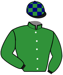 casaque portée par Cavanie Mme P. jockey du cheval de course HORACE DU VIVIER, information pmu ZETURF