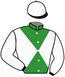 casaque portée par Piechulek R. jockey du cheval de course IRON MAN, information pmu ZETURF