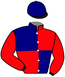 casaque portée par Bouchez Mme C. jockey du cheval de course FURY D'EVEL, information pmu ZETURF