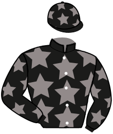 casaque portée par Chapdelaine F. jockey du cheval de course HANDY JET, information pmu ZETURF