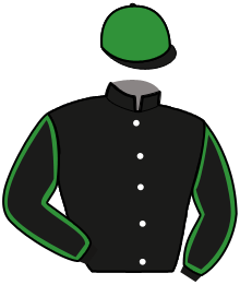 casaque portée par Jublot L. jockey du cheval de course HYSOPE DU BOCAGE, information pmu ZETURF