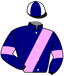 casaque portée par Rochard B. jockey du cheval de course KONTIO DE LOU, information pmu ZETURF