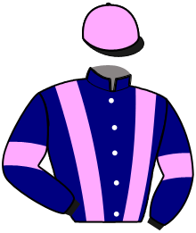 casaque portée par Raffin O. jockey du cheval de course KOOL GEORGES, information pmu ZETURF