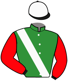 casaque portée par Pacaut Mme Cor. jockey du cheval de course IL BIONDINO, information pmu ZETURF
