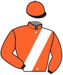 casaque portée par Abrivard A. jockey du cheval de course ISTER MAN, information pmu ZETURF