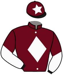 casaque portée par Sias Gio. jockey du cheval de course FANTASTIC STAR, information pmu ZETURF