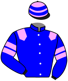 casaque portée par Seidl M. jockey du cheval de course KEEP AWAY, information pmu ZETURF