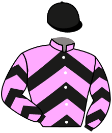 casaque portée par Charron J. jockey du cheval de course MAVERICK'AMSYL, information pmu ZETURF