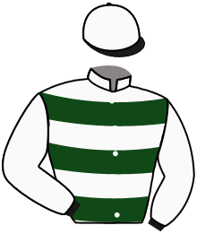 casaque portée par De Giles F. jockey du cheval de course BOTOX HAS, information pmu ZETURF