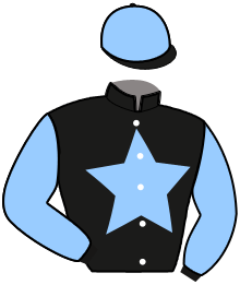 casaque portée par Clin Ch. jockey du cheval de course LIPINSKA, information pmu ZETURF
