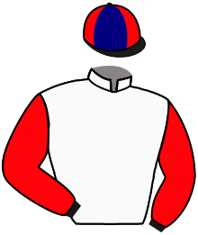 casaque portée par Bachelot T. jockey du cheval de course LINARIA, information pmu ZETURF