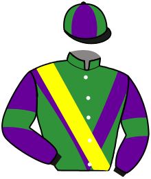 casaque portée par Gautron A. jockey du cheval de course MALACA, information pmu ZETURF