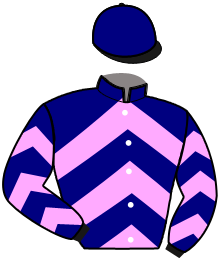 casaque portée par Rochard B. jockey du cheval de course KIMIKO DU DOUBS, information pmu ZETURF