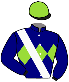 casaque portée par Pasquier S. jockey du cheval de course LA BONNE ETOILE, information pmu ZETURF
