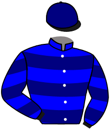 casaque portée par Phokaew P. jockey du cheval de course LOKI DE LA BRUNIE, information pmu ZETURF