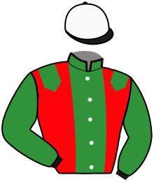 casaque portée par Chaineux Jea. M. jockey du cheval de course LISCIA, information pmu ZETURF