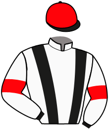 casaque portée par Boisseau L. jockey du cheval de course AMARANT, information pmu ZETURF