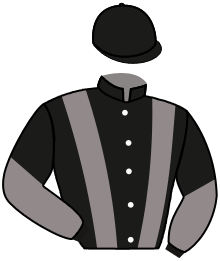 casaque portée par Van Den Troost Mme A. jockey du cheval de course ISLA COIBA, information pmu ZETURF